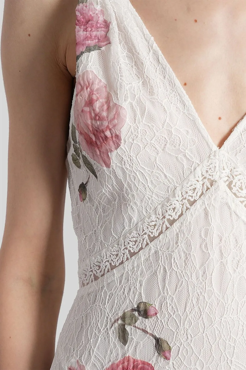 Alice + Olivia Nisa Floral Printed Long Dress