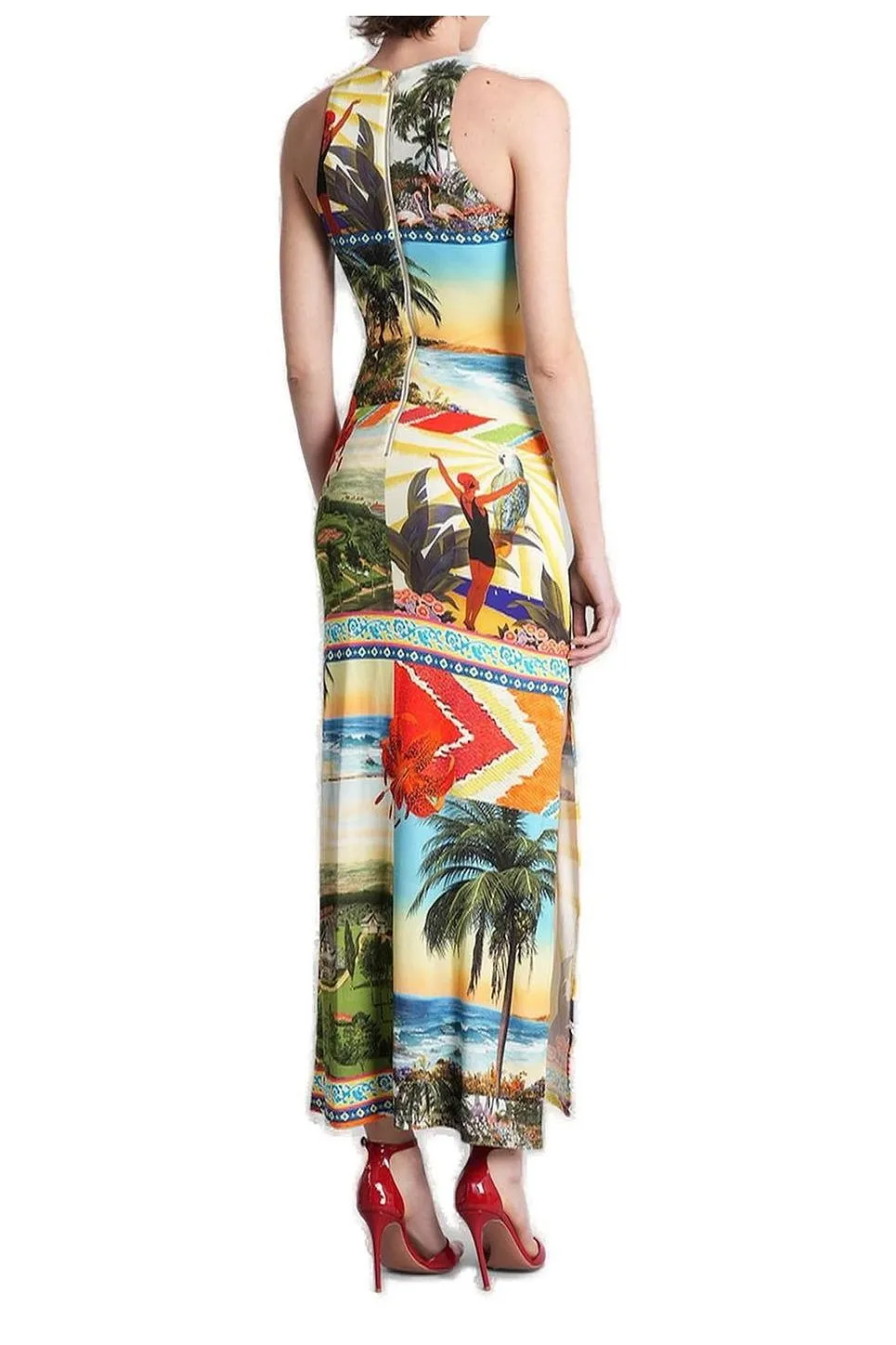 Alice + Olivia Pania Long Dress