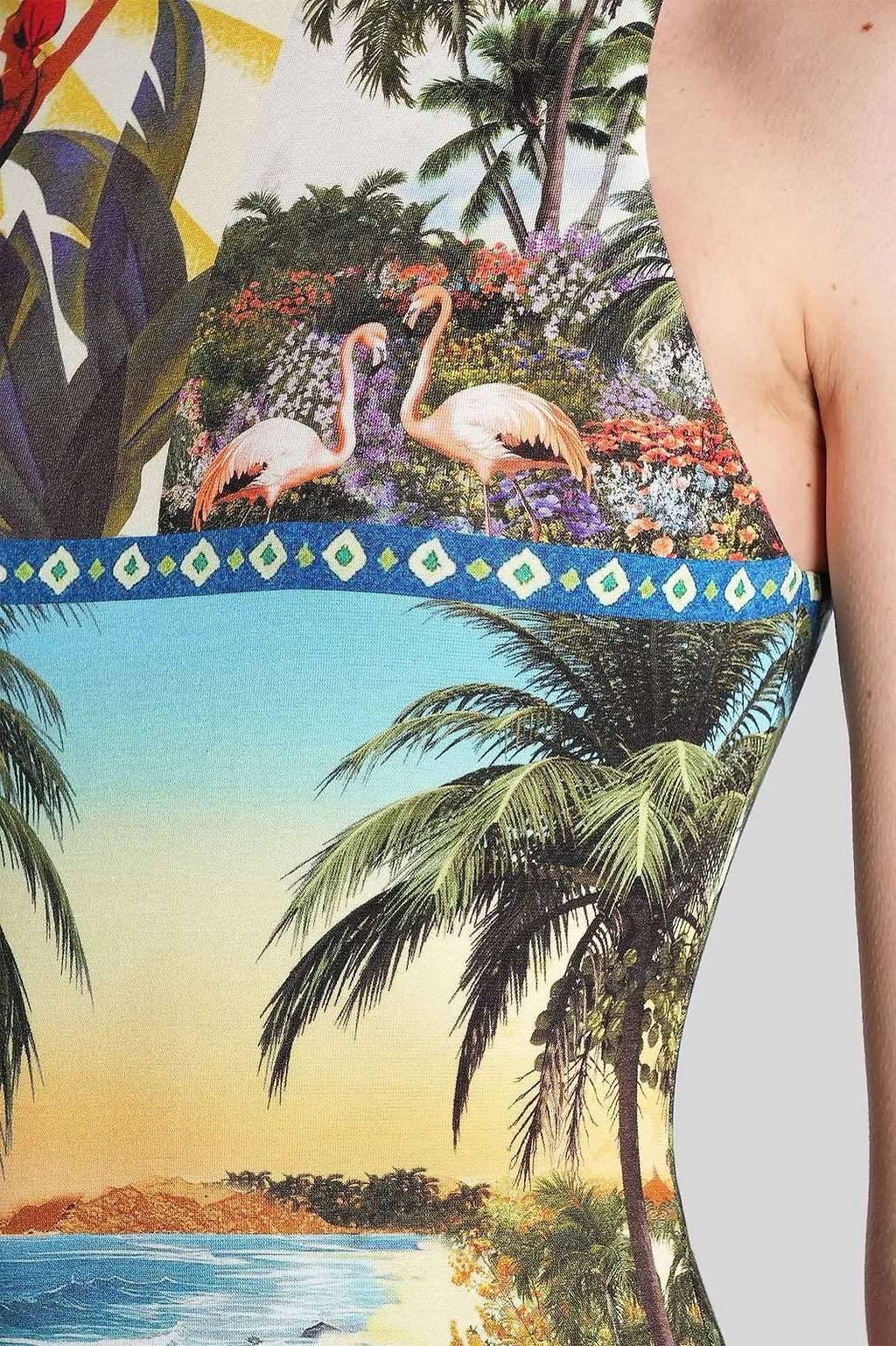 Alice + Olivia Pania Long Dress