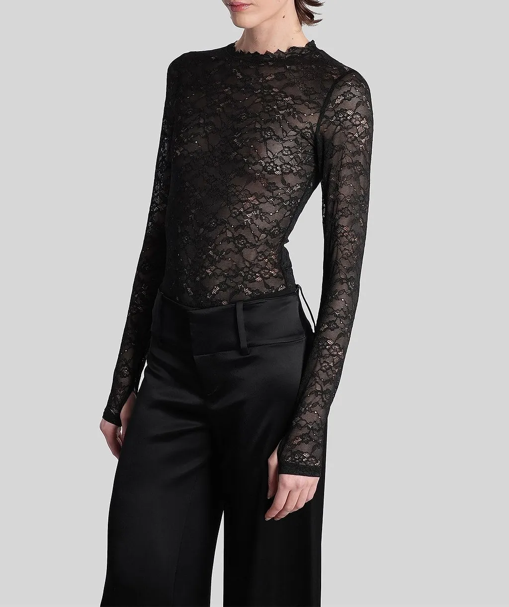 Alice + Olivia Taeyn Lace Bodysuit