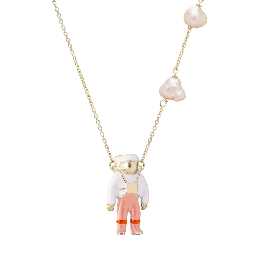 Aliita Astronaut Pendant Necklace