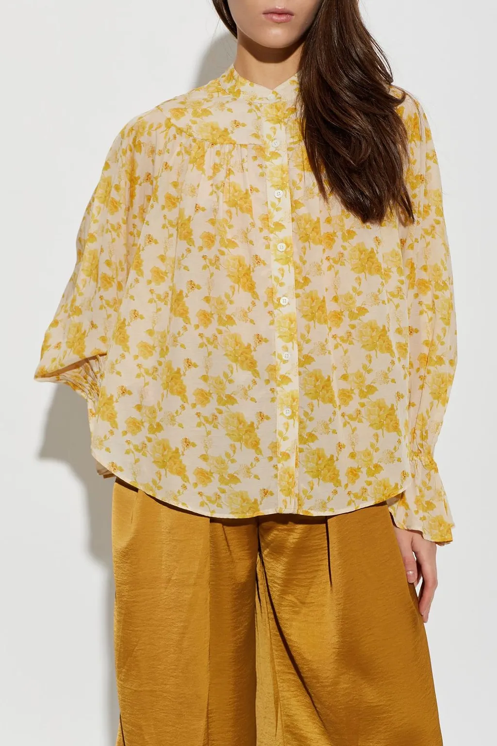 Allsaints Kara Floral Button Blouse