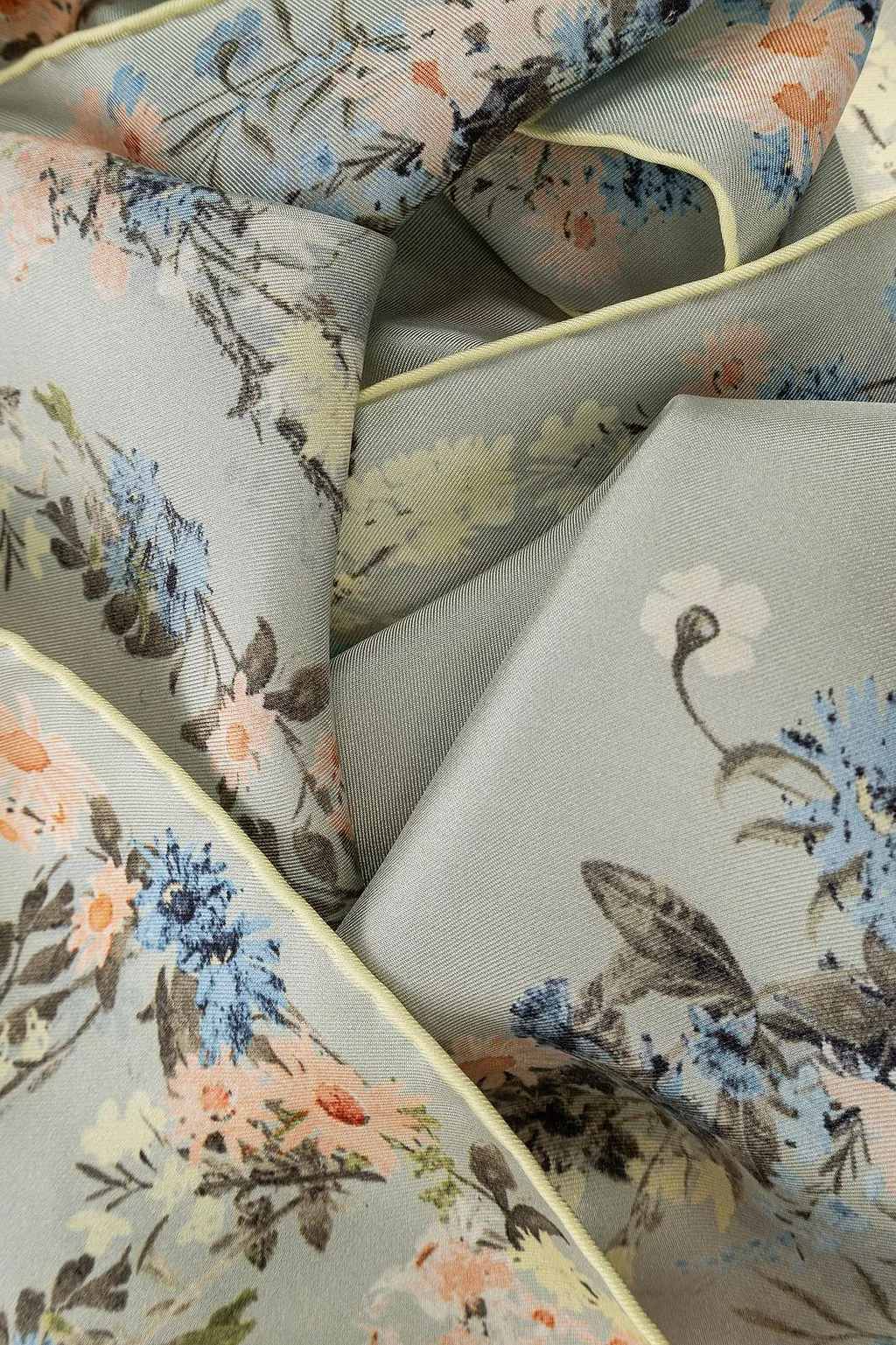 Alexander Mcqueen Floral Print Scarf