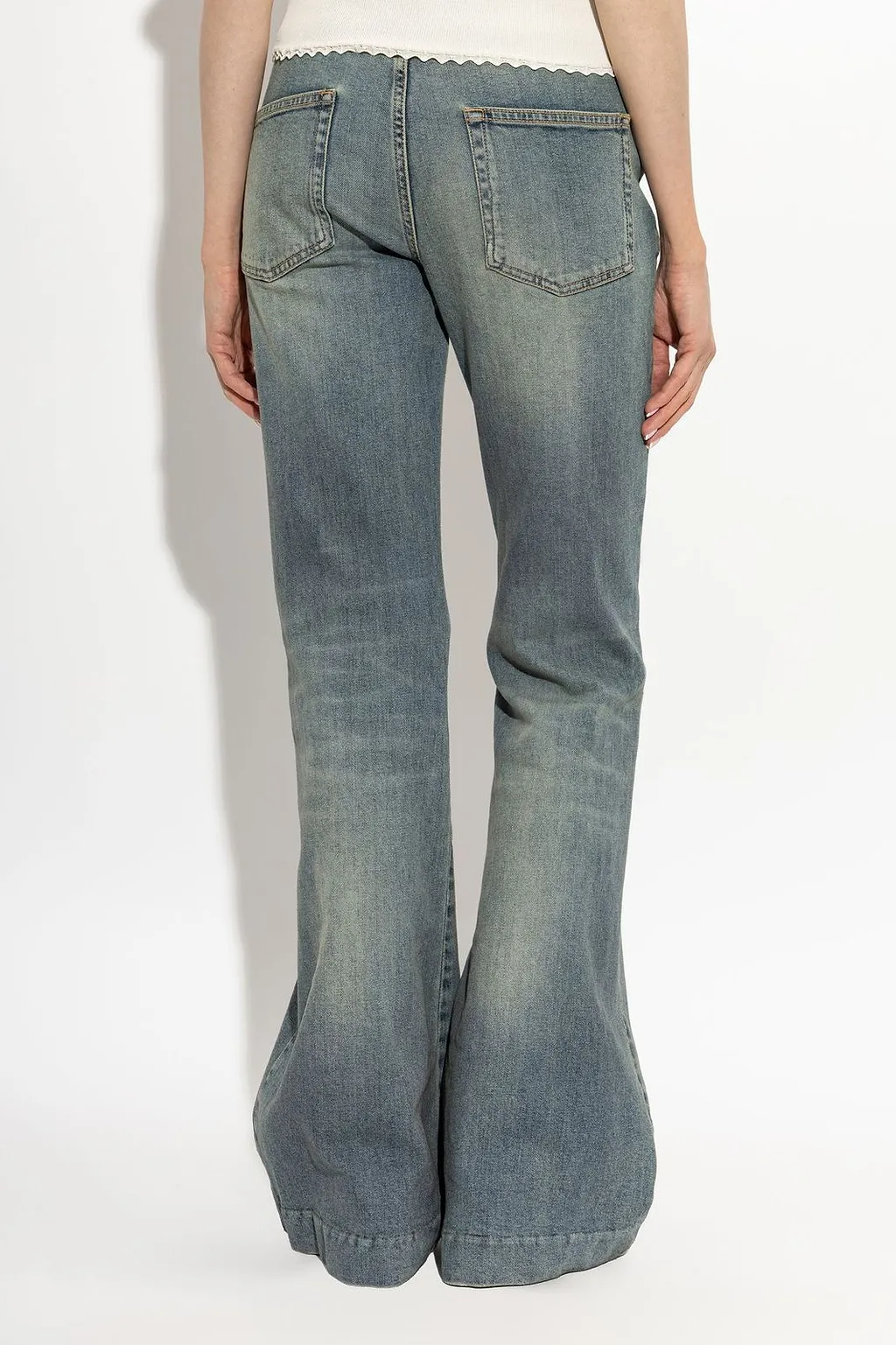 Alexander Mcqueen Flared-Leg Jeans