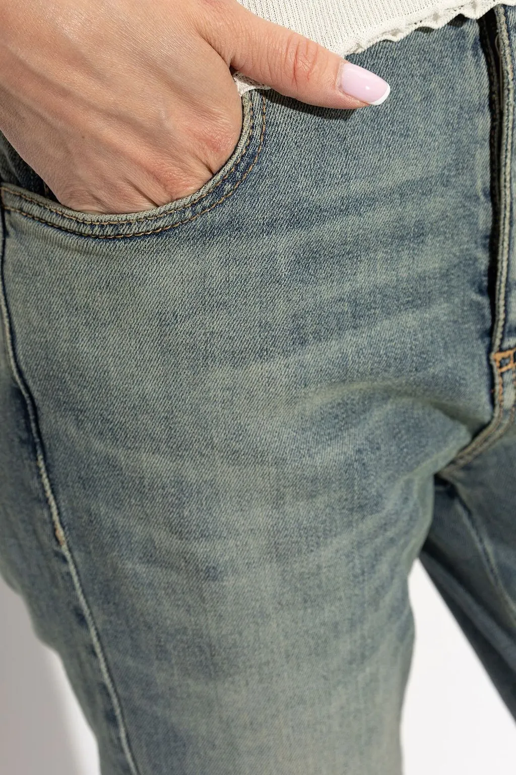 Alexander Mcqueen Flared-Leg Jeans