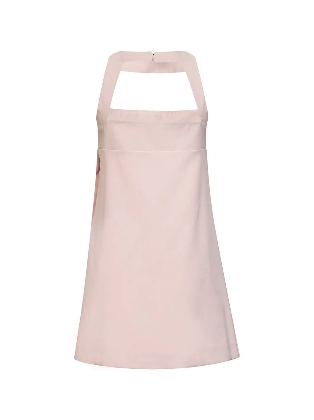Alina Crystal Button Halterneck Dress