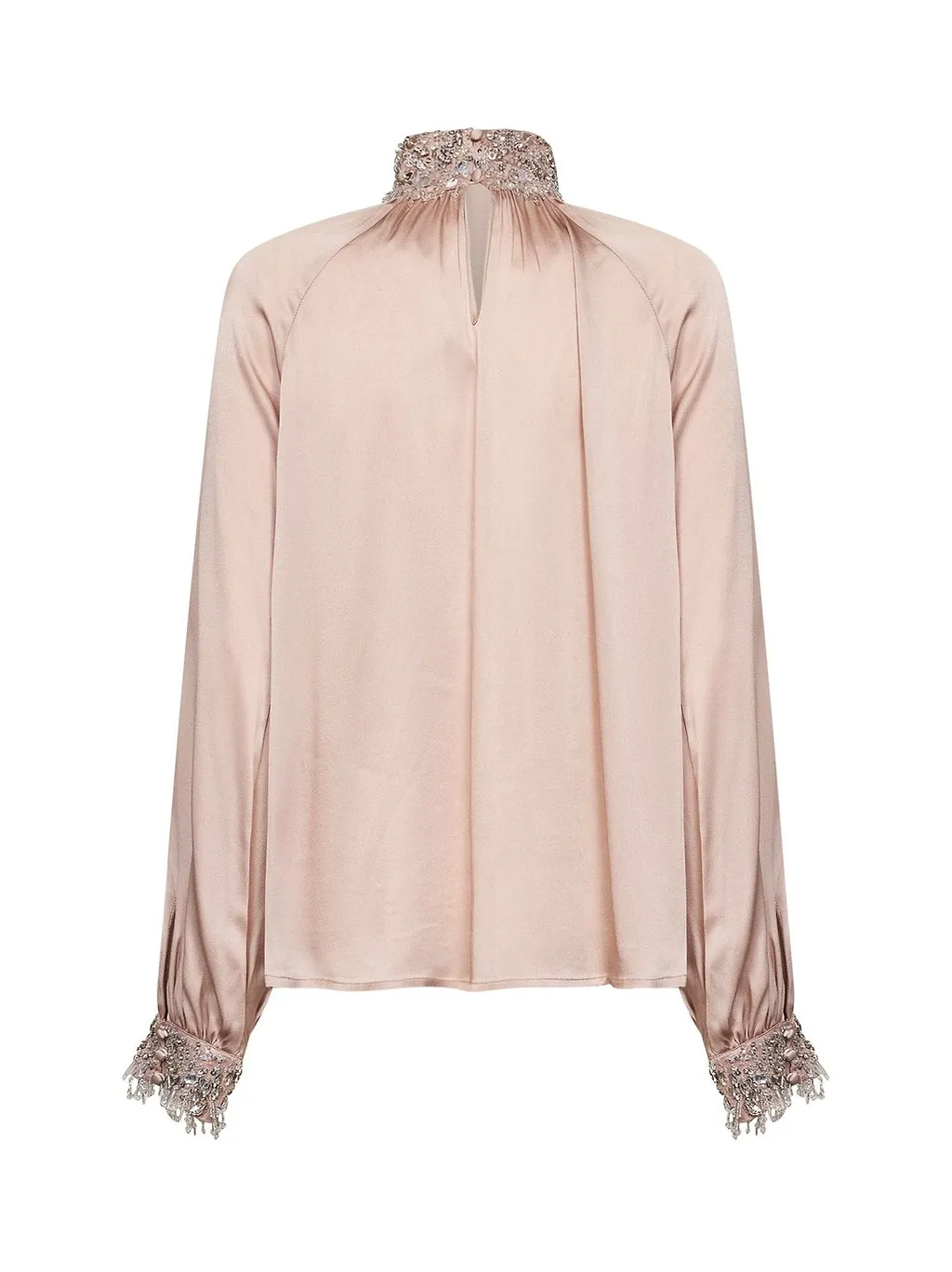 Alina Embellished High Neck Top