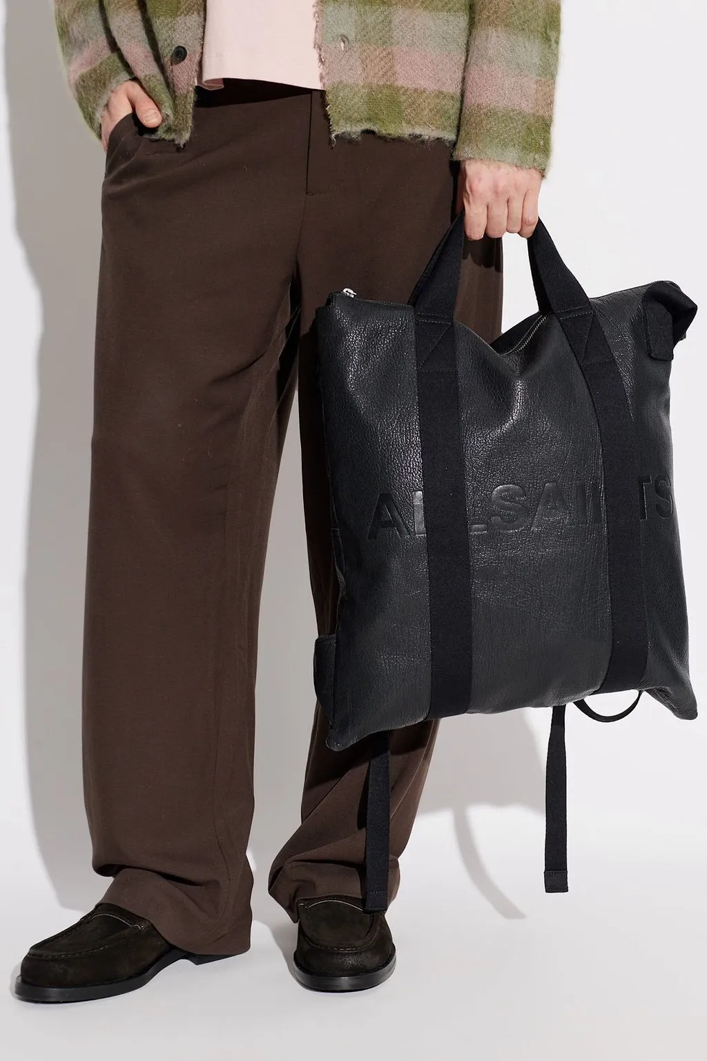Allsaints Kei Zip-Top Backpack