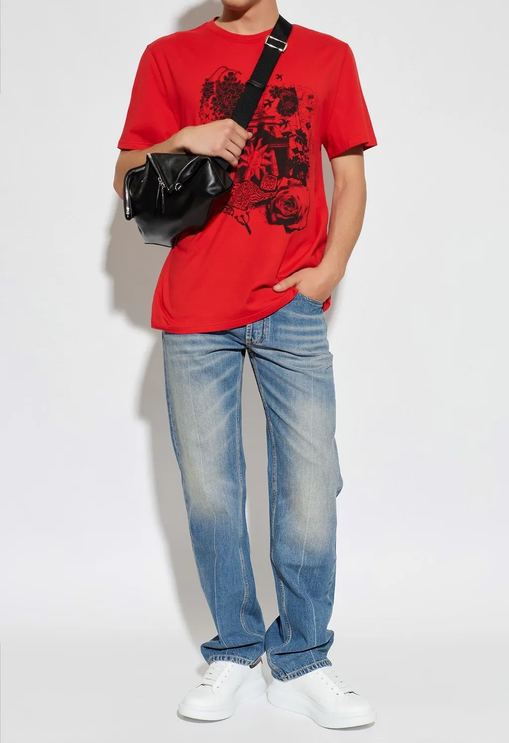 Alexander Mcqueen Graphic Printed T-Shirt