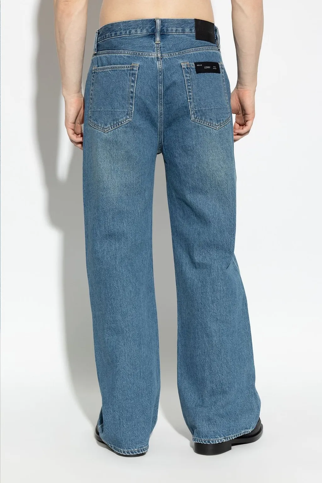 Allsaints Lenny Distressed Wide-Leg Jeans
