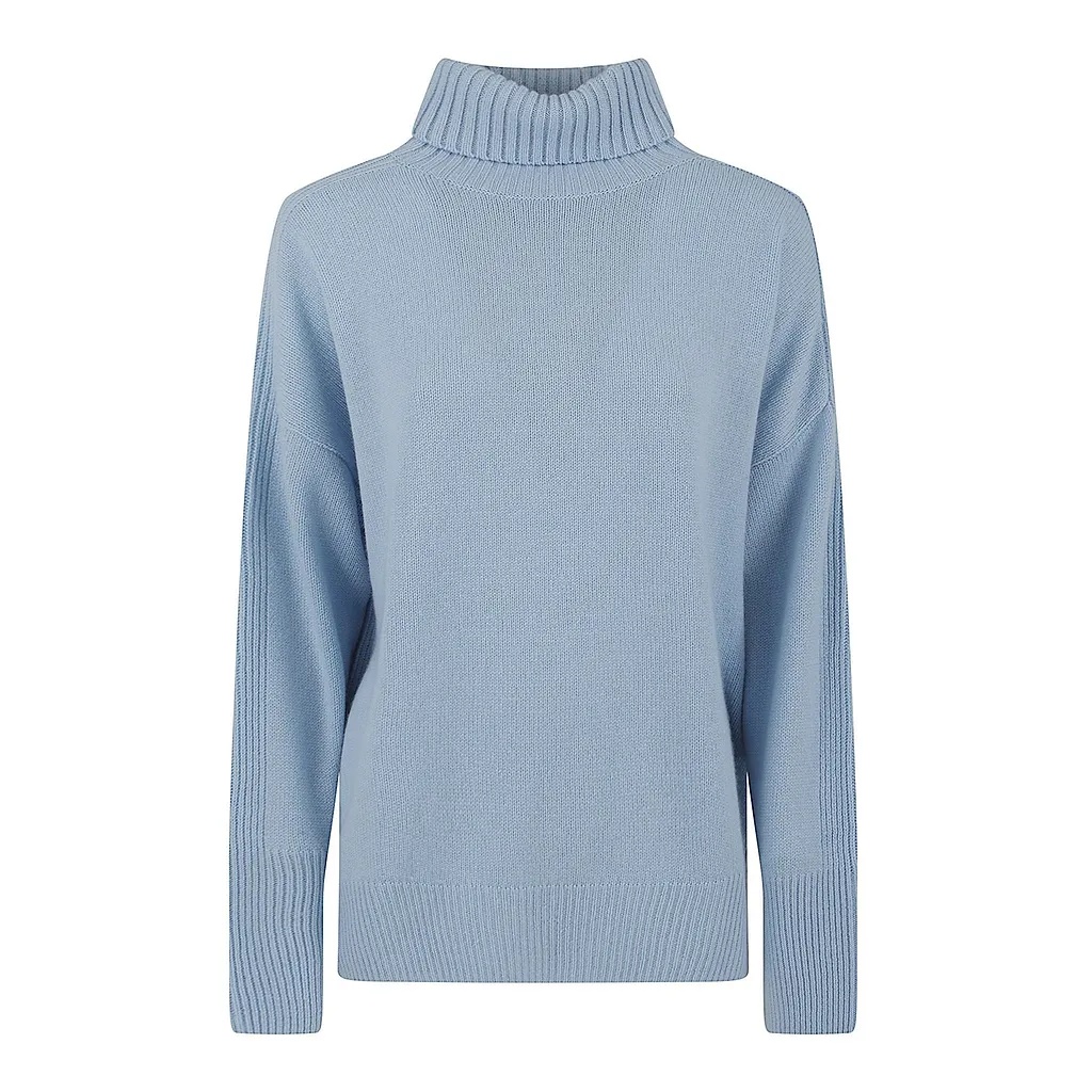 Allude Ribbed Turtleneck Knitwear