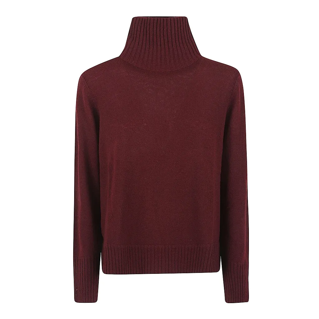 Allude Ribbed Turtleneck Knitwear