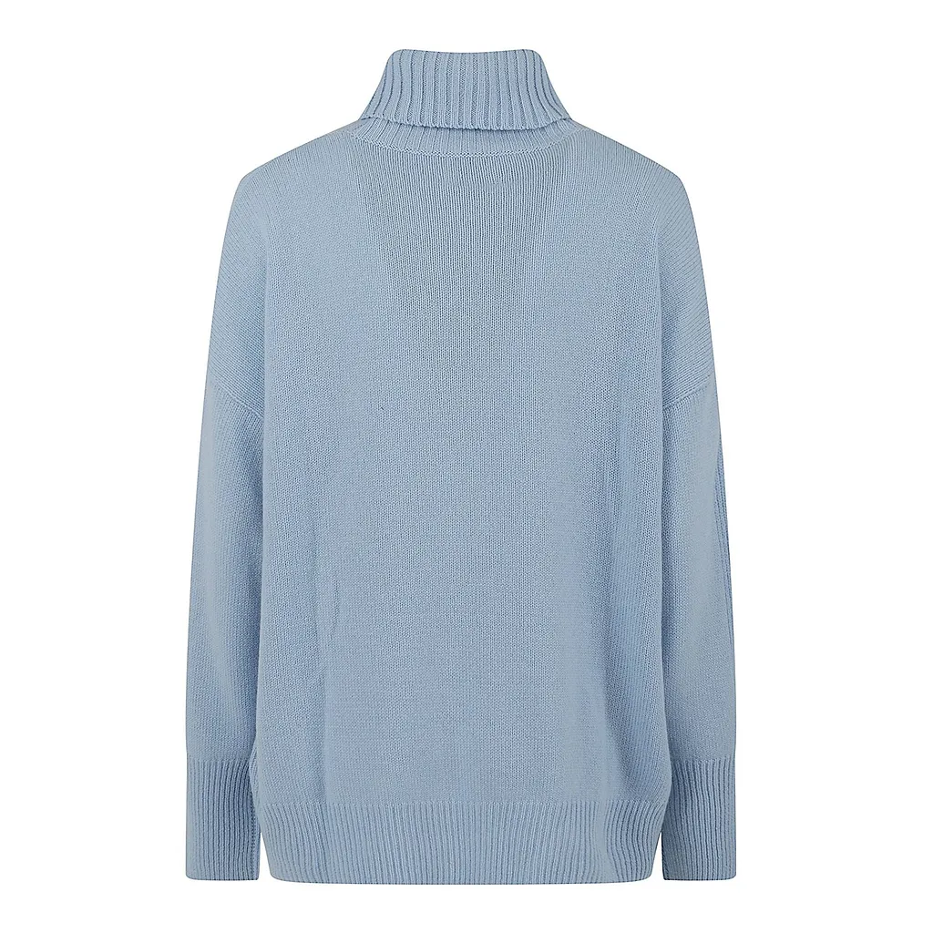 Allude Ribbed Turtleneck Knitwear