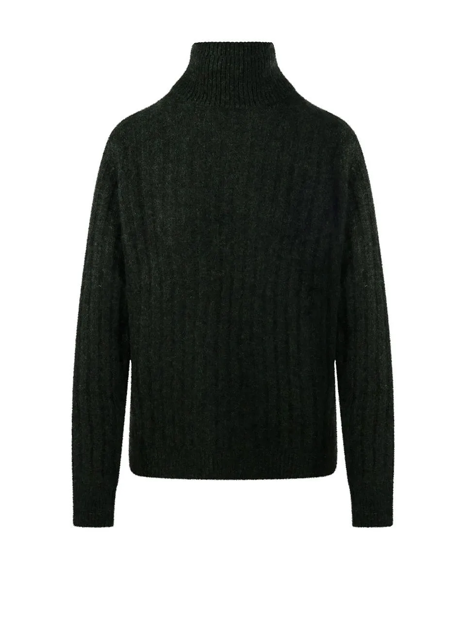 Allude Ribbed-Knit Turtleneck Jumper