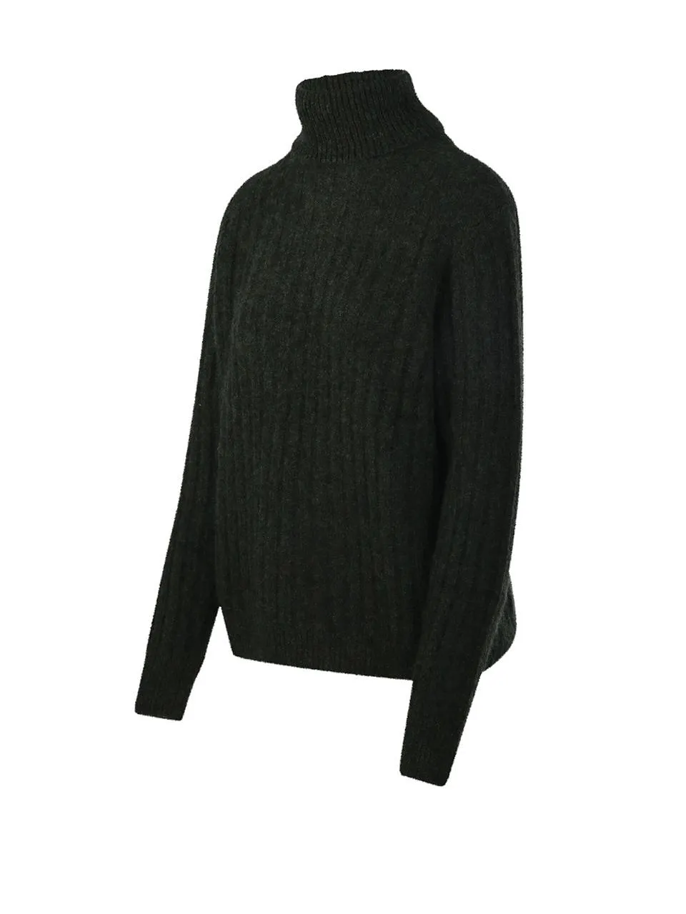 Allude Ribbed-Knit Turtleneck Jumper