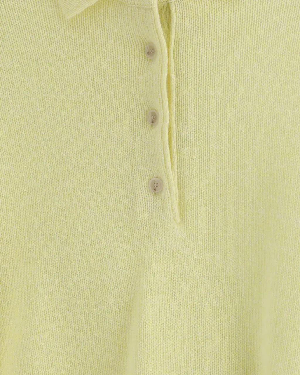 Allude Short Sleeve Polo Knitted Sweater