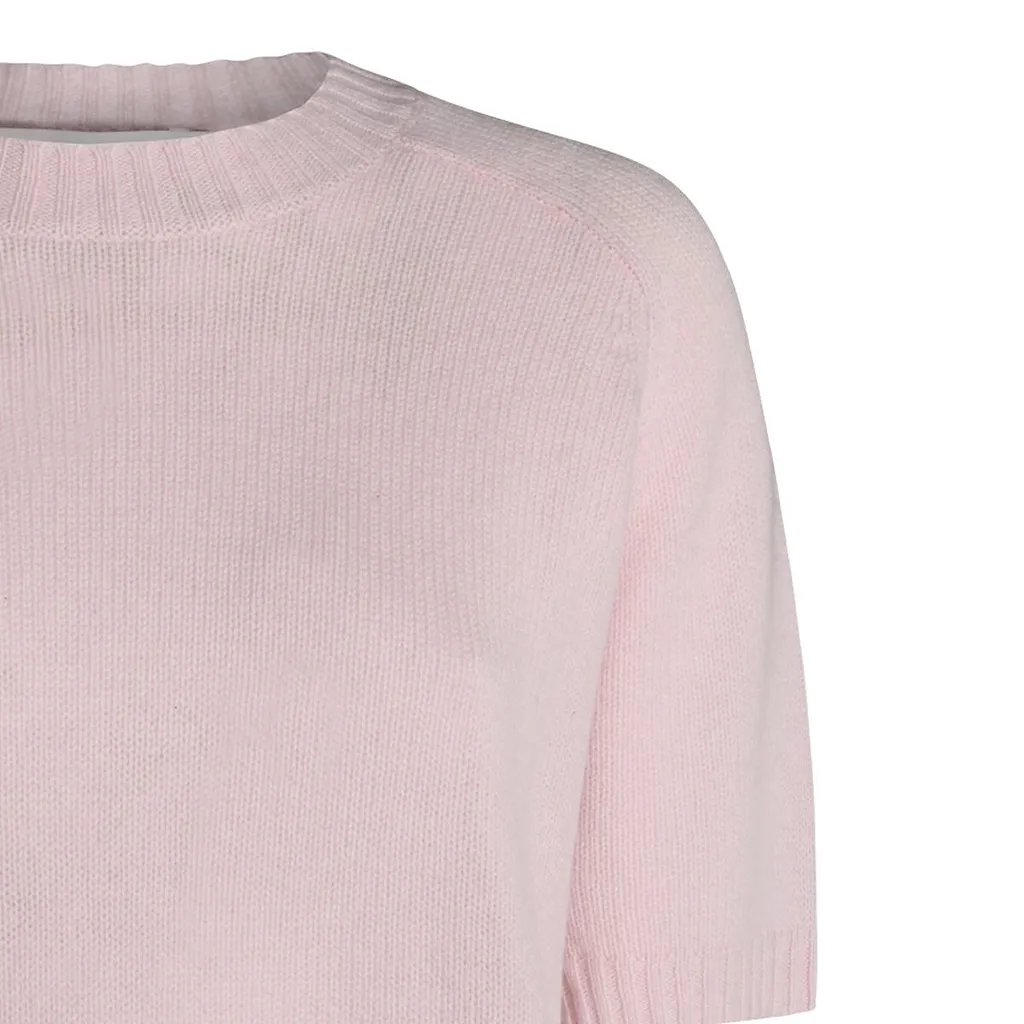 Allude Short-Sleeved Crewneck Jumper