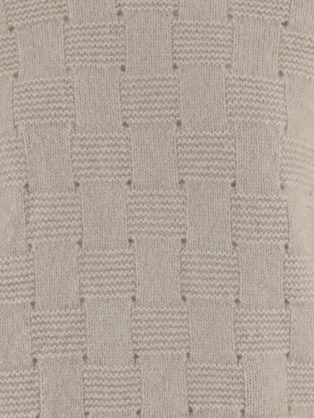Allude Textured Knit Knitted Sweater