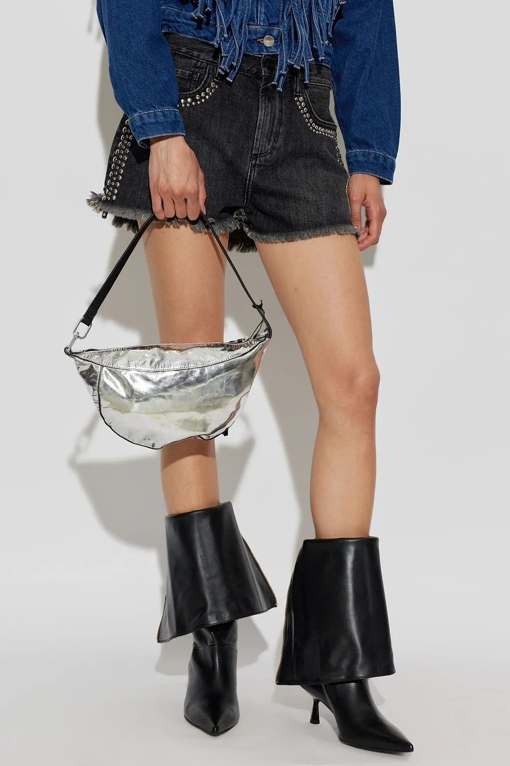 Allsaints Luna Zip Shoulder Bag