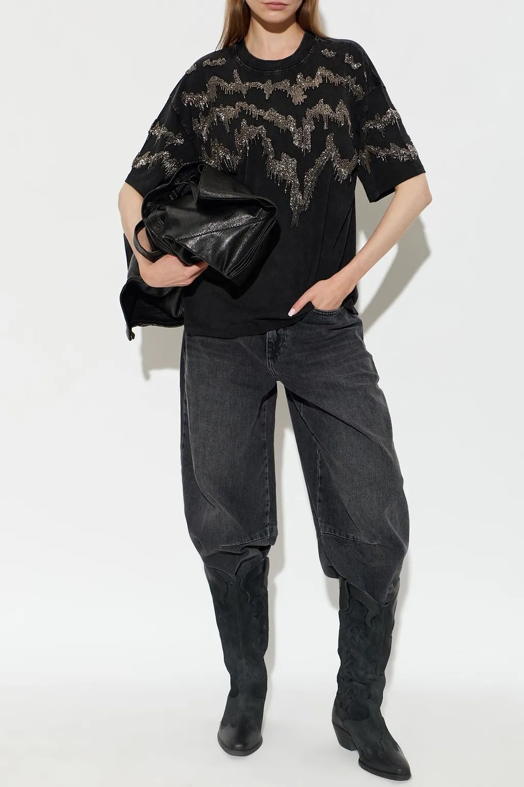 Allsaints Maia Embellished T-Shirt