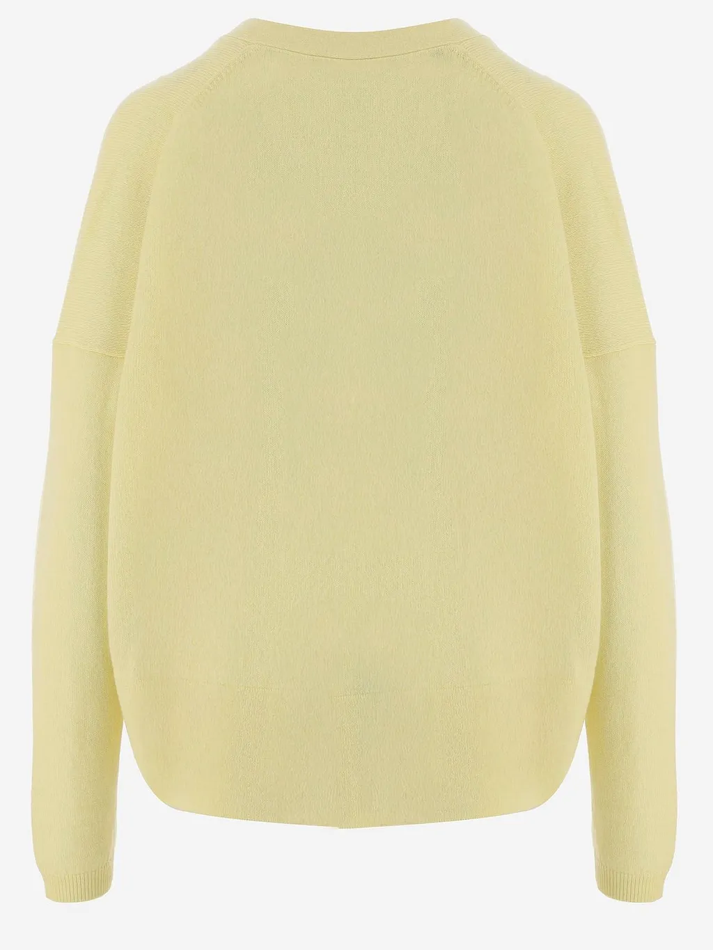 Allude V-Neck Button Cardigan Knitted Sweater