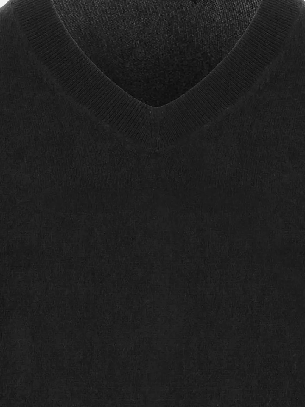 Allude V-Neck Knitted Jumper