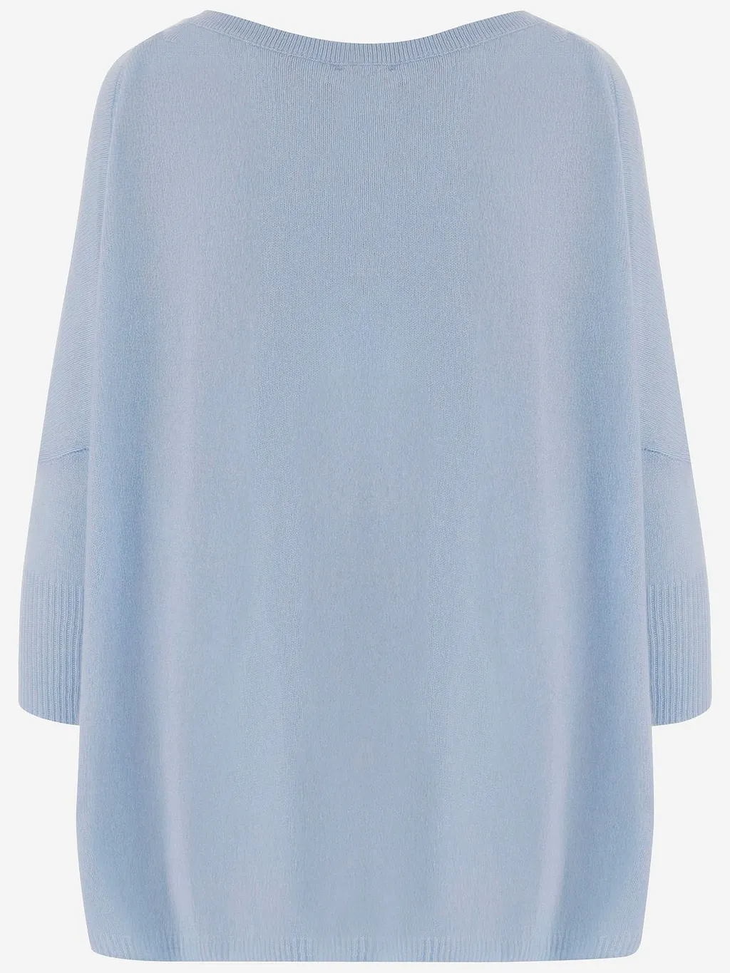 Allude V-Neck Half-Sleeve Sweater