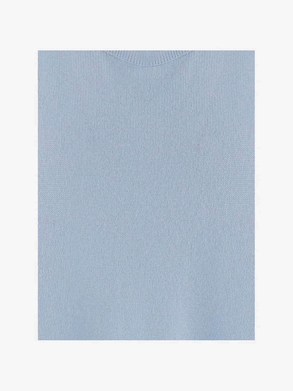 Allude V-Neck Half-Sleeve Sweater