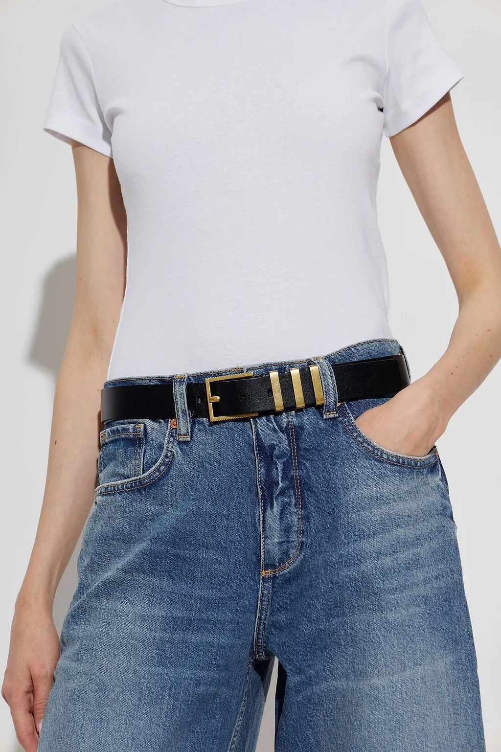 Allsaints Multi-Loop Buckle Belt