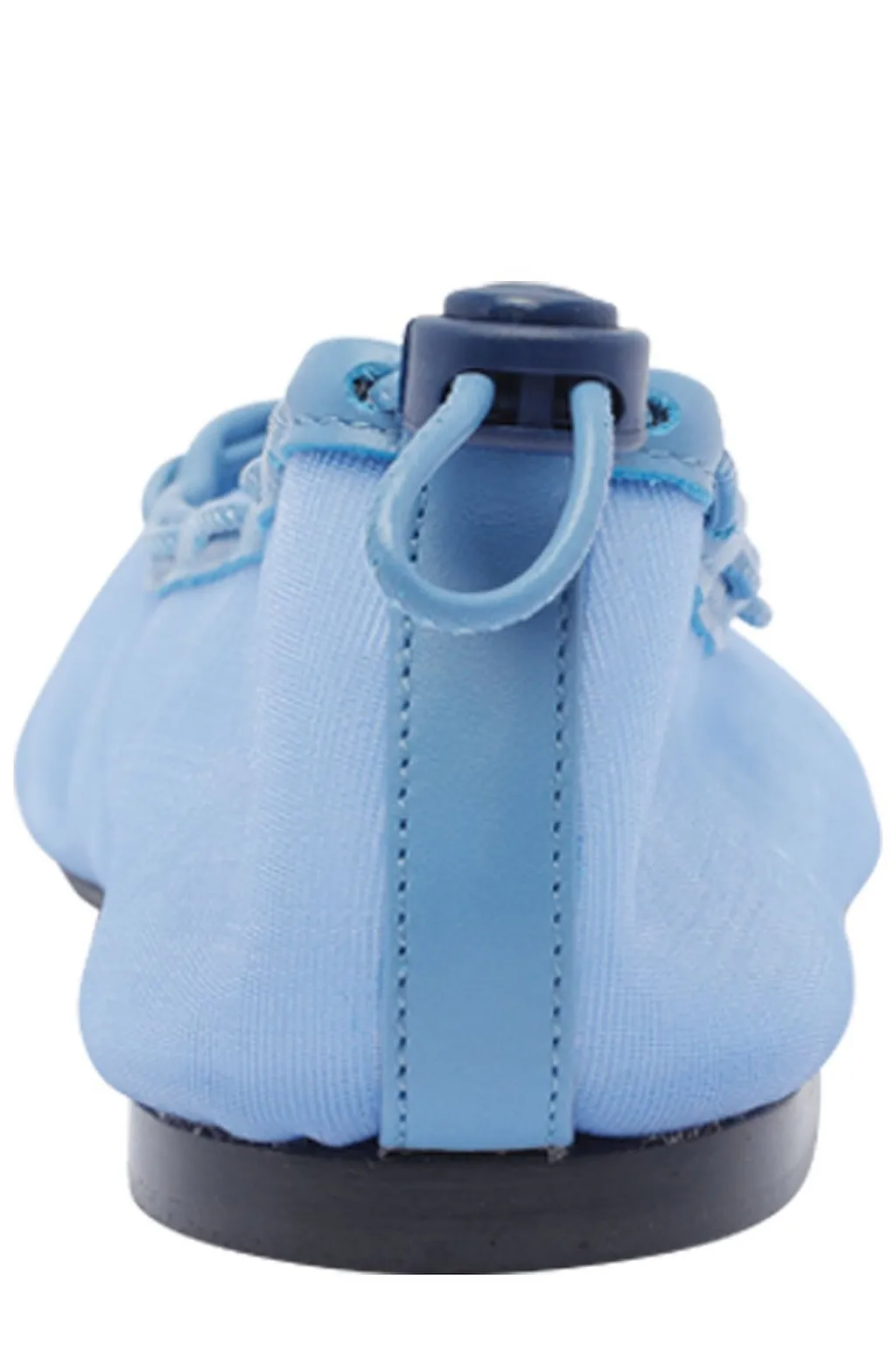 Alohas Drawstring Mesh Ballet Flats