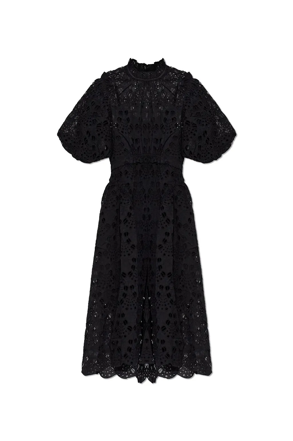 Allsaints Odette Broderie Midi Dress