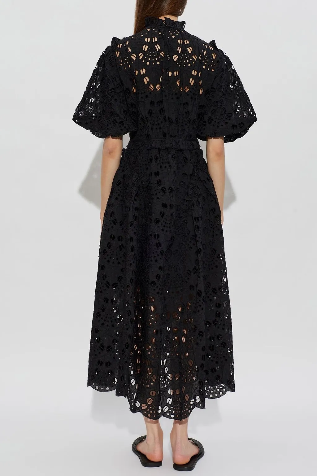 Allsaints Odette Broderie Midi Dress
