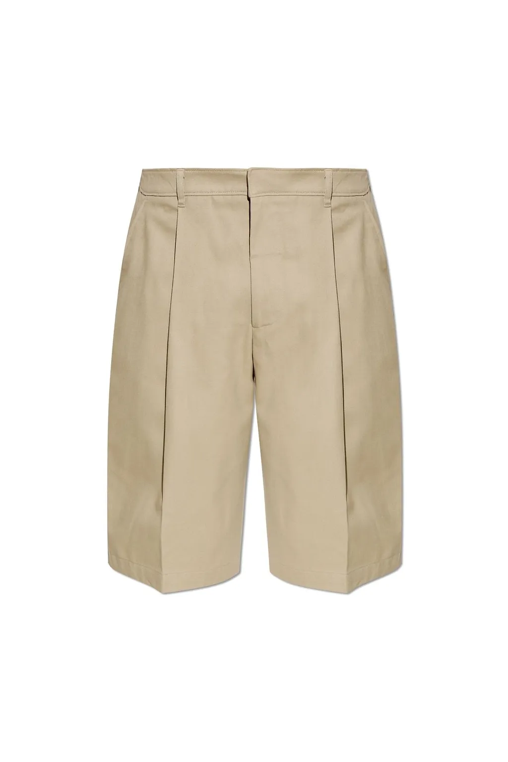 Allsaints Pasilla Pleated Bermuda Shorts