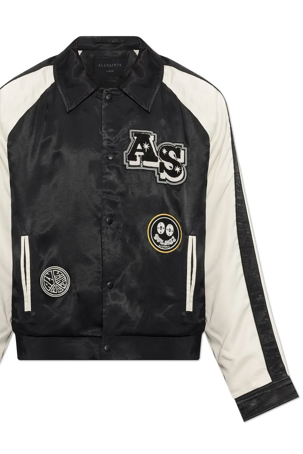Allsaints Orville Patch Bomber Jacket