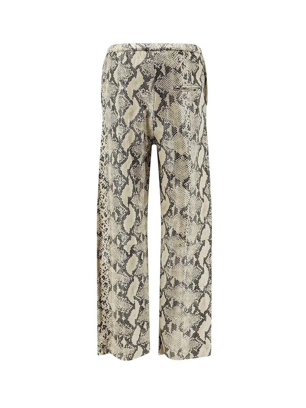 Alysi Elastic-Waist Straight-Leg Pants
