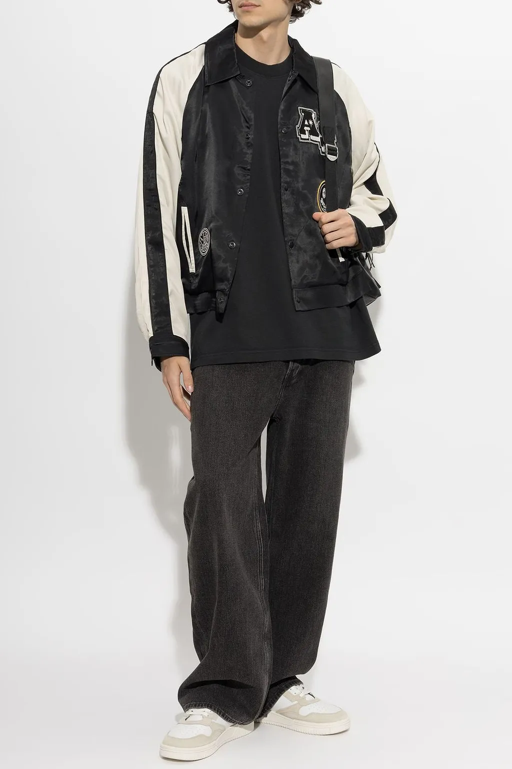 Allsaints Orville Patch Bomber Jacket