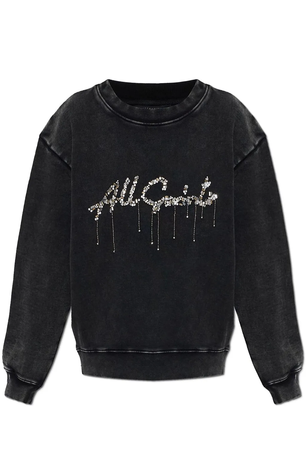 Allsaints Pippa Chain-Embellished Sweatshirt