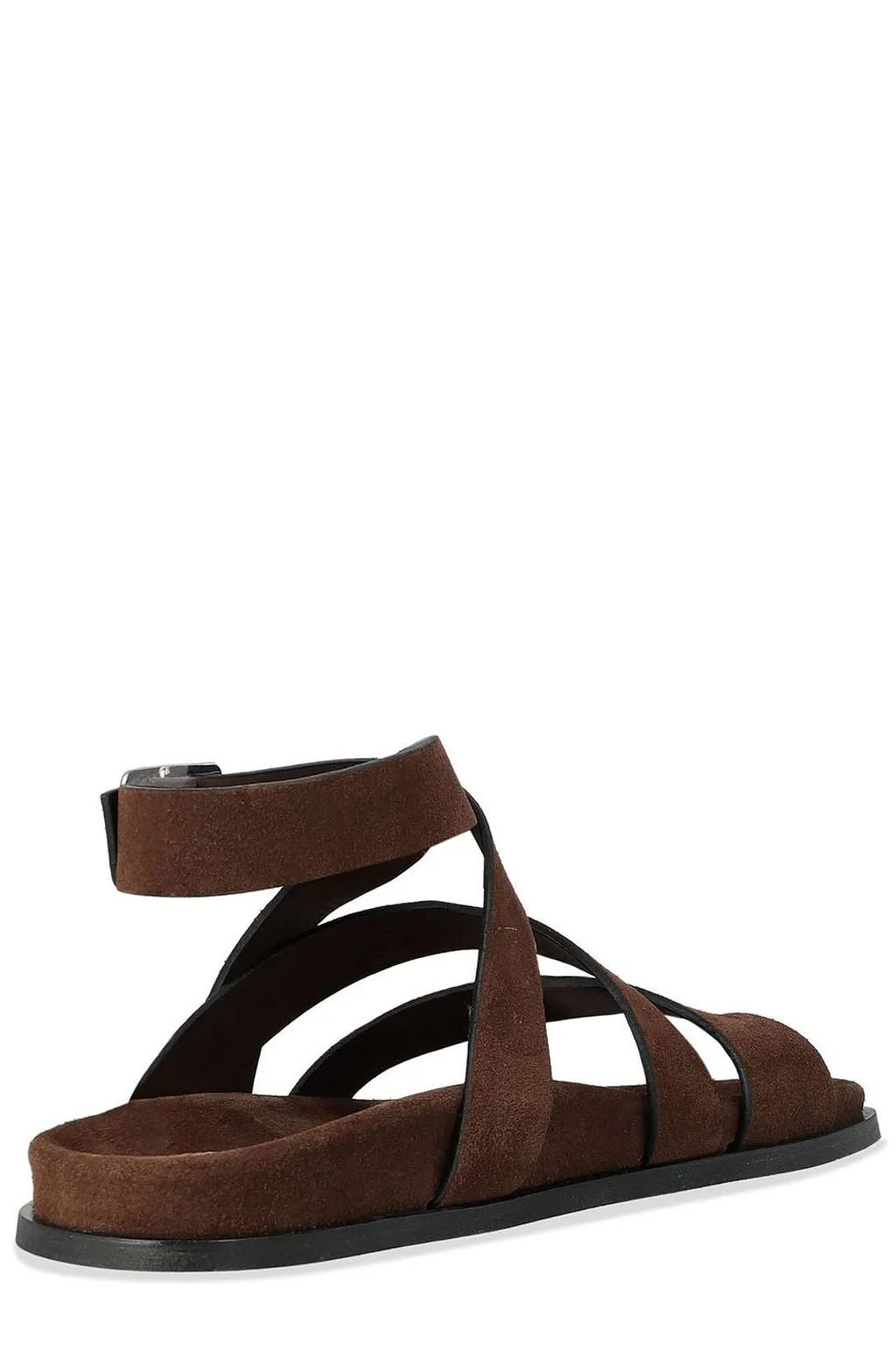 Alohas Strappy Ankle-Strap Flat Sandals