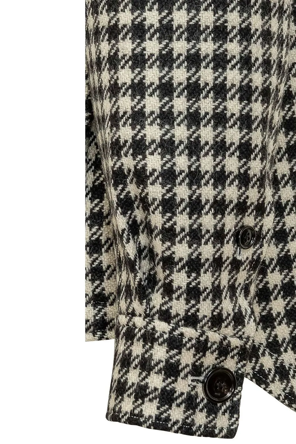 Ami Checked Buttoned Jacket