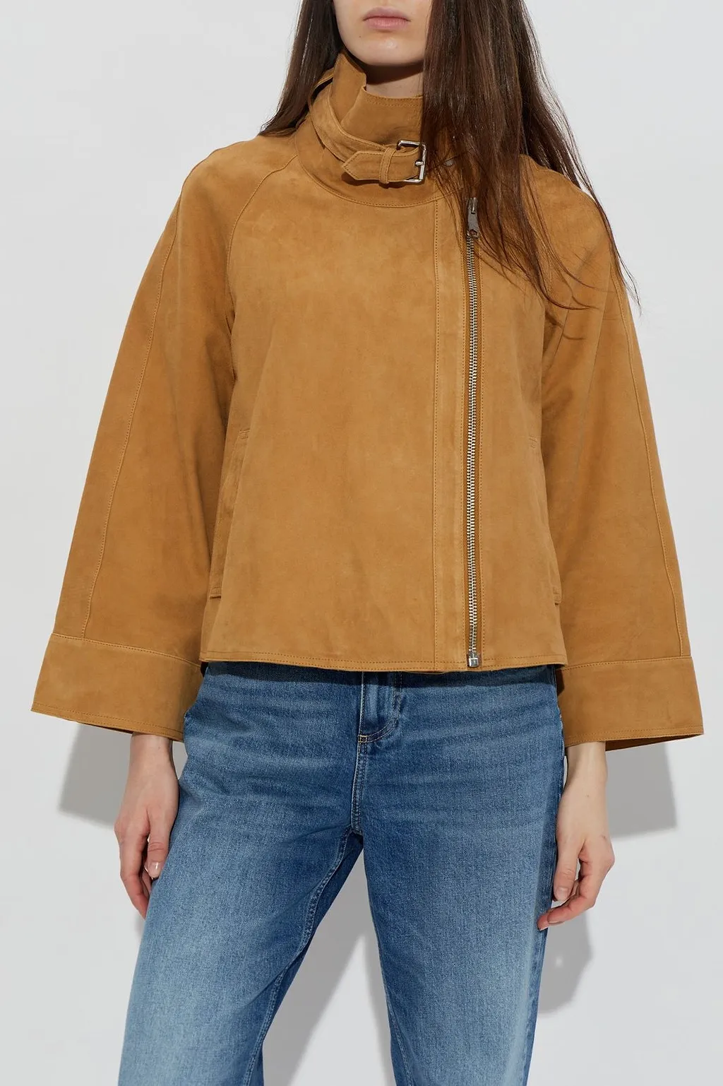 Allsaints Rhodes Funnel-Neck Jacket