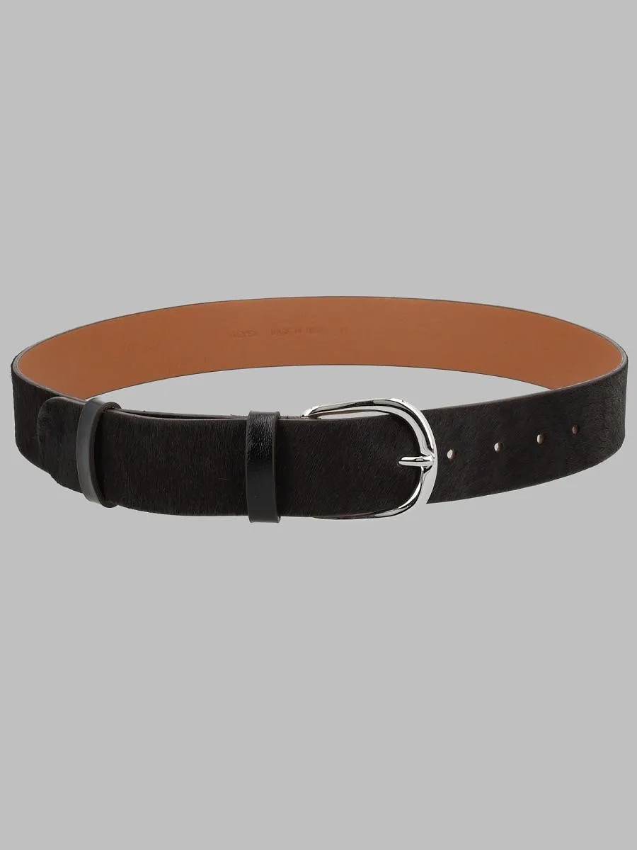 Alysi Textured Leather Belt