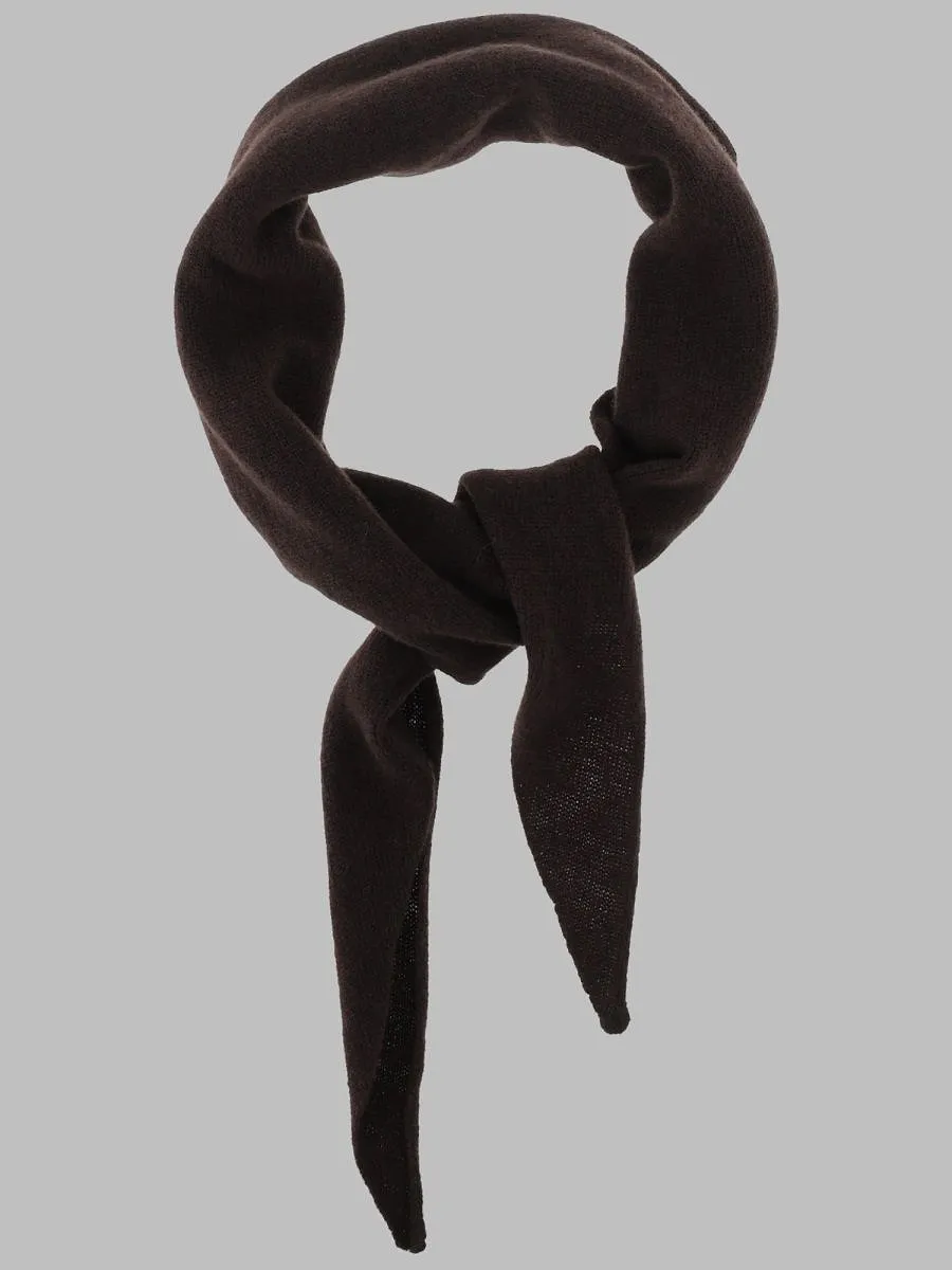 Alysi Triangular Knit Scarf