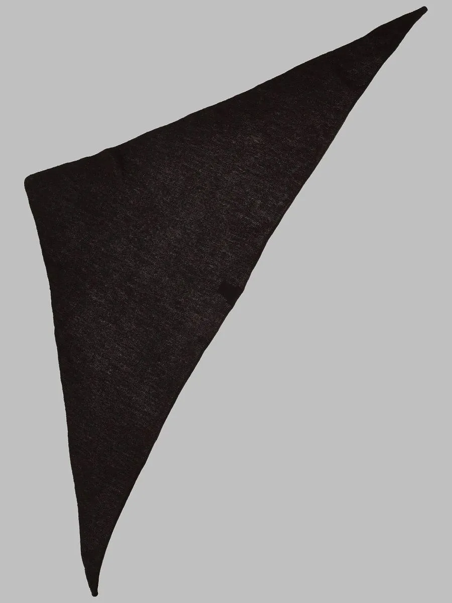 Alysi Triangular Knit Scarf
