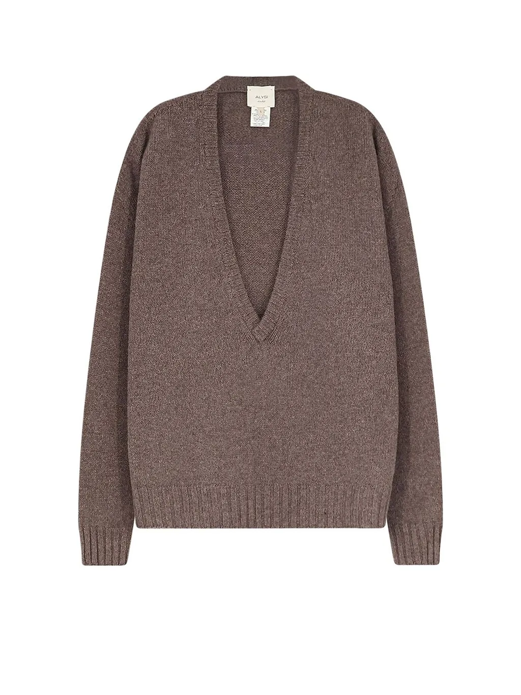 Alysi V-Neck Knitted Jumper