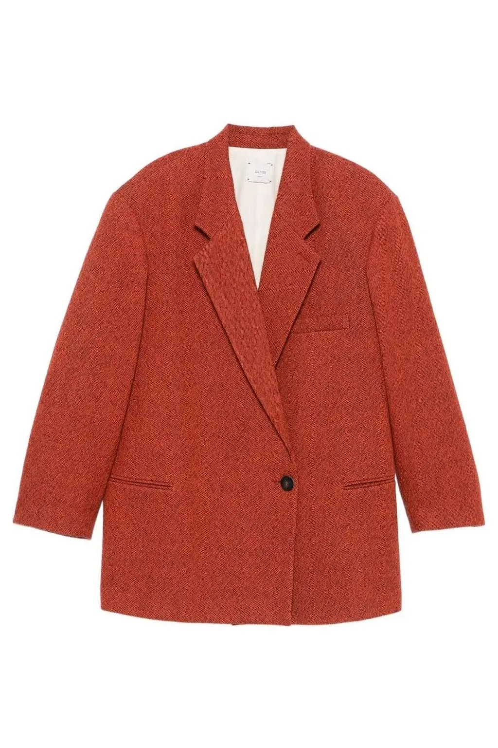 Alysi V-Neck Single Button Jacket