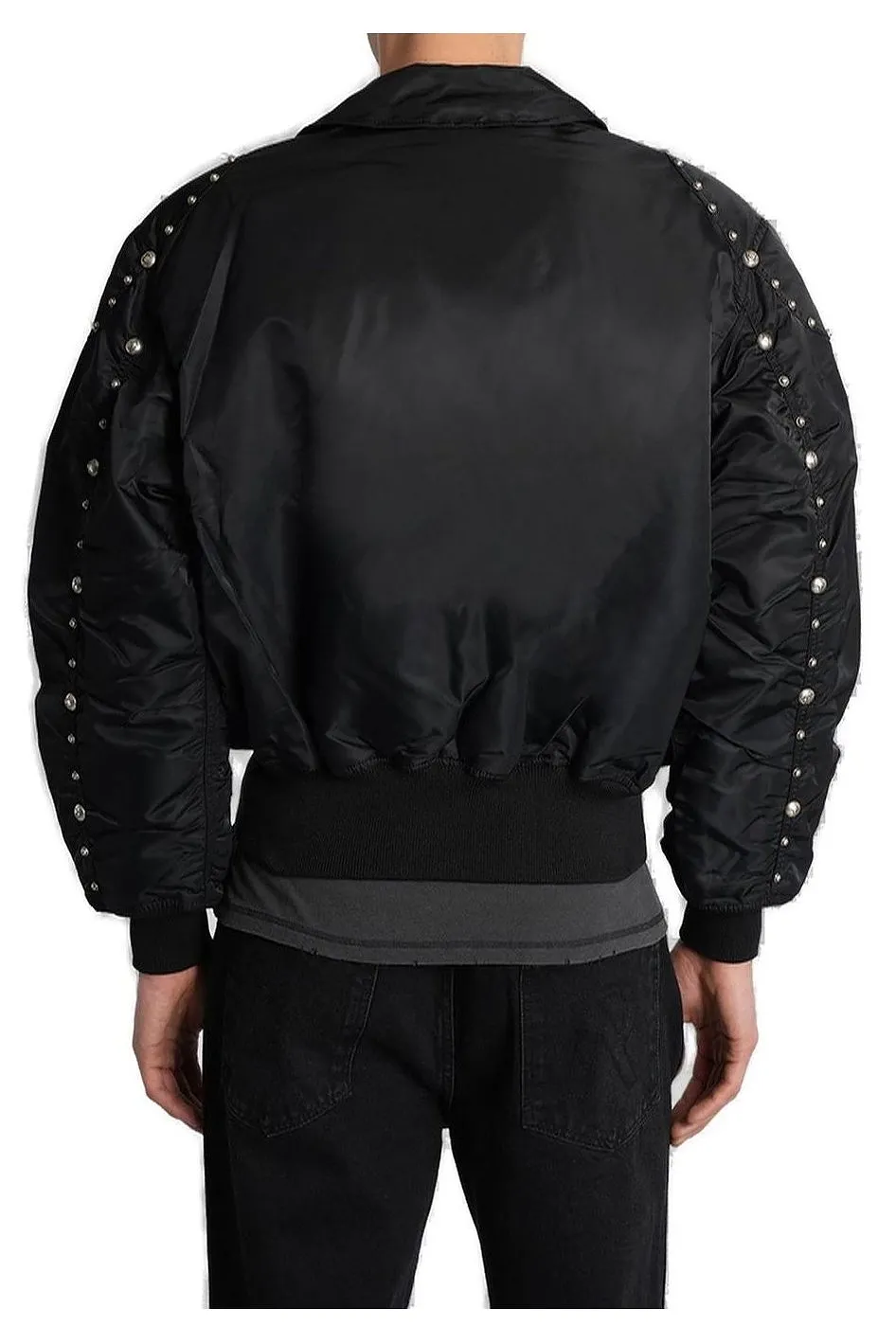 Alpha Industries Logo Patch Bomber Jacket
