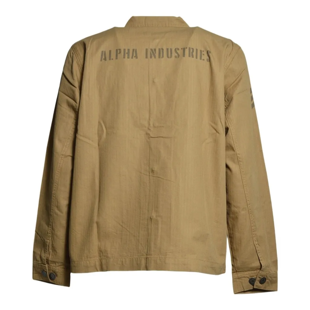 Alpha Industries Long Sleeve Buttoned Jacket