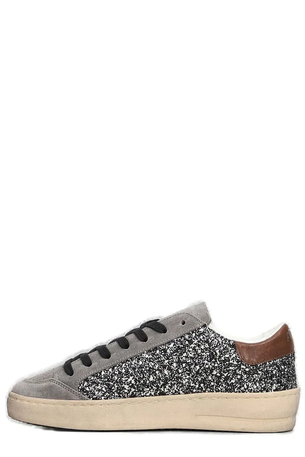 Ama Brand Embellished Lace-Up Sneakers