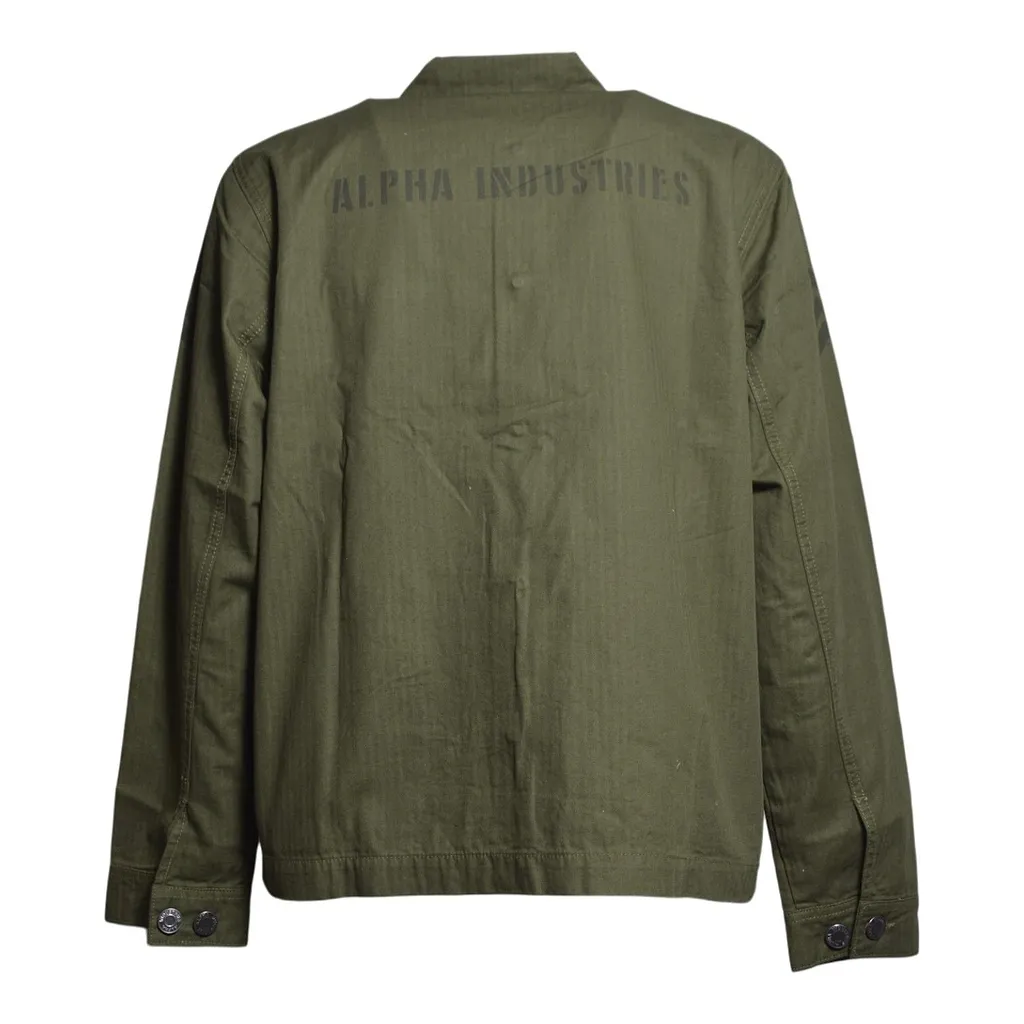 Alpha Industries Long Sleeve Buttoned Jacket
