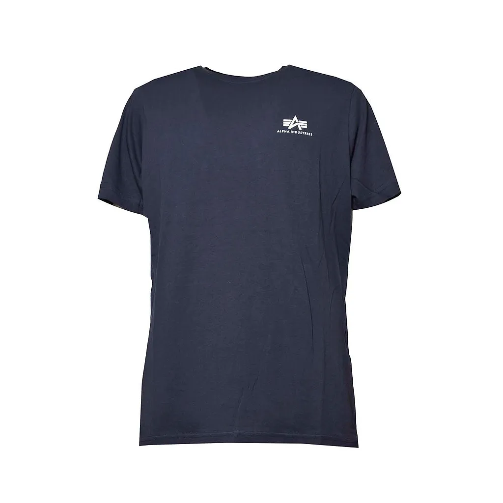 Alpha Industries Logo Printed Crewneck T-Shirt